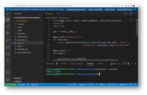 visual studio code code server