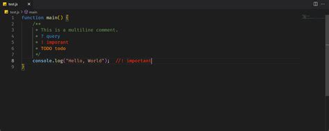 visual studio code comment not working