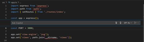 visual studio code copilot chat