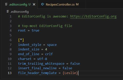 visual studio code format text file