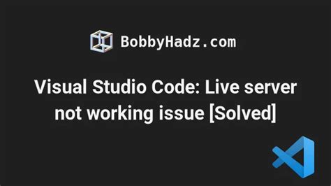 visual studio code live server css not working