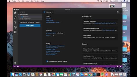 visual studio code macos install