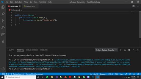 visual studio code not running java