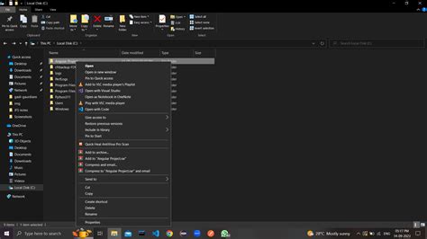 visual studio code not showing folders