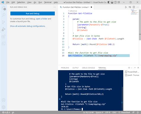 visual studio code powershell code completion