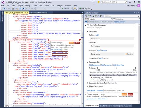 visual studio code review tools