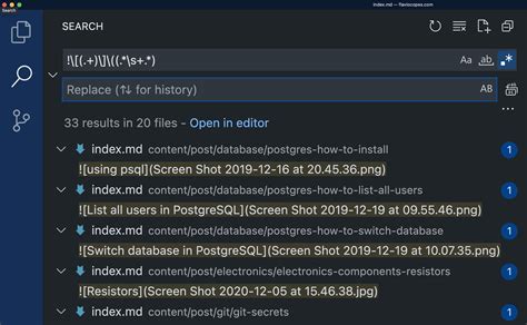 visual studio code search very slow