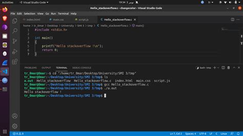 visual studio code stdio.h not found