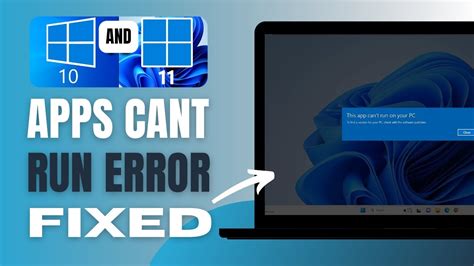 visual studio code this app can't run on your pc