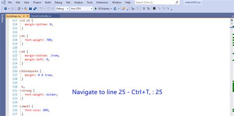 visual studio ctrl click go to implementation not working