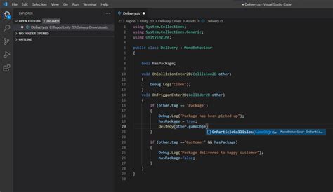 visual studio suggestions not showing