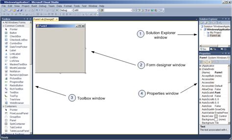 Visual Studio IDE with VB.NET code