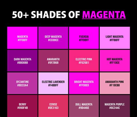 vivid magenta color code