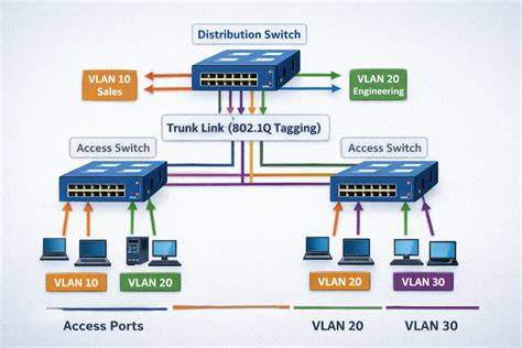 vlan trunking diagram