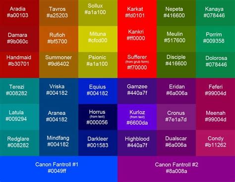 vriska blood color hex code