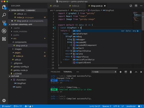 vs code information