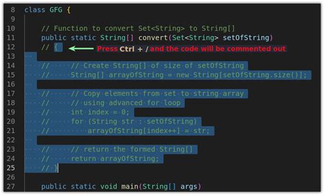vs code quick comment