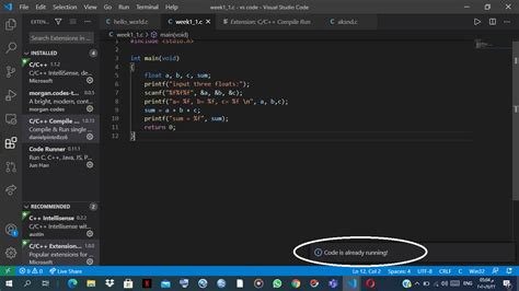 vs code stop code running