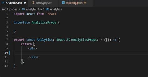 vscode autocomplete not working react