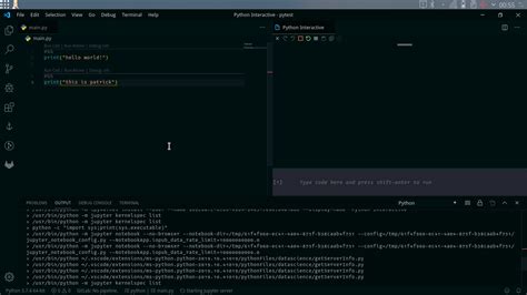 vscode cannot connect to jupyter server