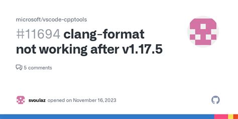 vscode clang format not working