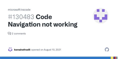 vscode code navigation not working