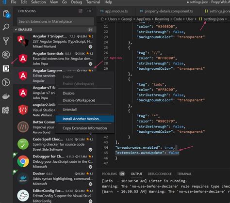 vscode ctrl click not working angular
