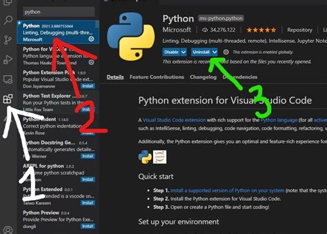 vscode does not find python interpreter
