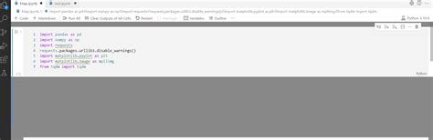vscode jupyter notebook not showing plots
