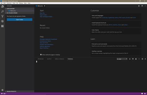 vscode remote terminal not working