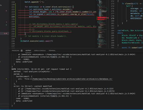 vscode rust autocomplete not working