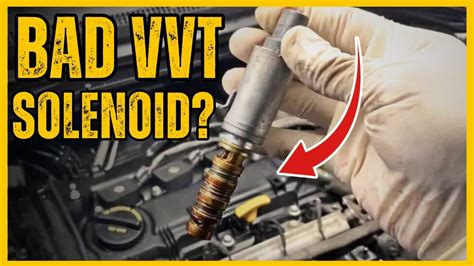 vvti sensor problems