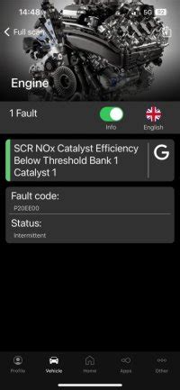 vw fault code p20ee00