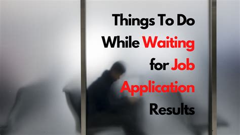Waiting for job application result