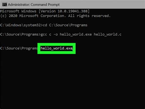 Walkthrough Compiling A Native C Program On The Command Line