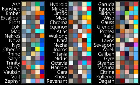 warframe color palette code reddit