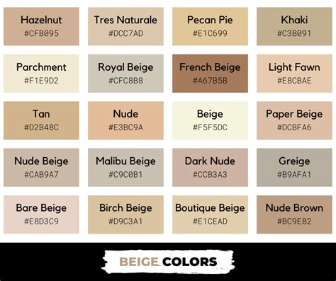 warm beige rgb code