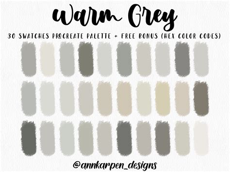 warm grey hex code