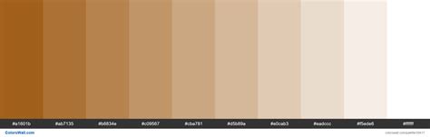 warm light brown hex code