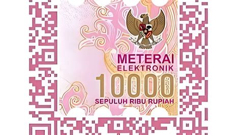 warna meterai