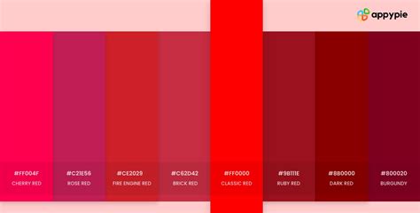 warning red hex code