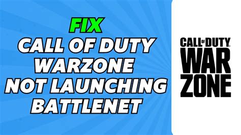 warzone not launching battlenet