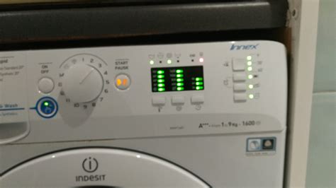 washing machine lights on but not starting
