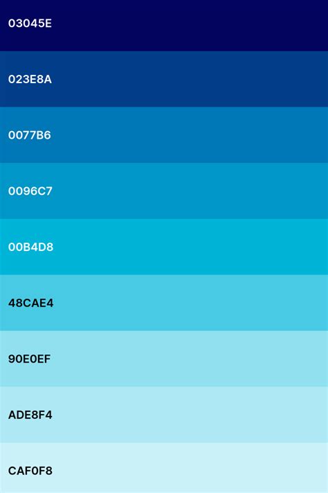 water blue hex code