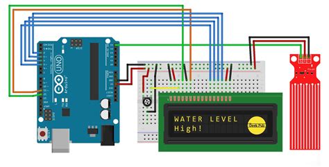 water level sensor arduino project