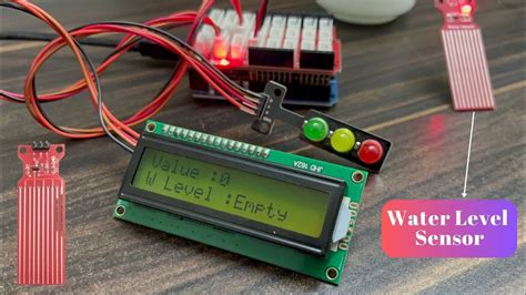 water level sensor arduino specifications