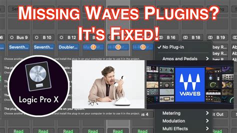 waves plugins not loading in logic
