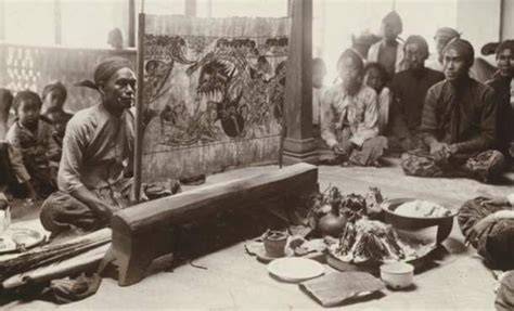wayang beber performance