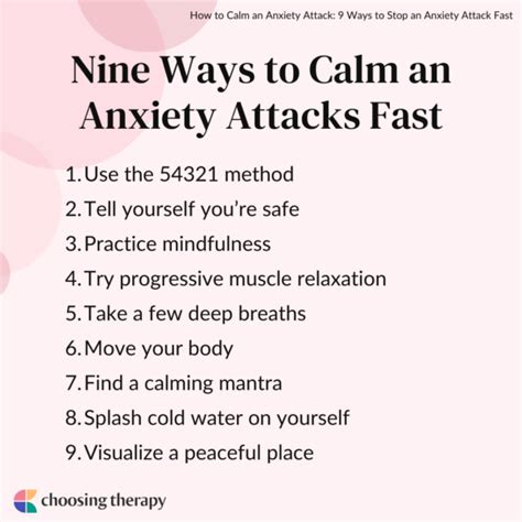 ways to curb anxiety attacks