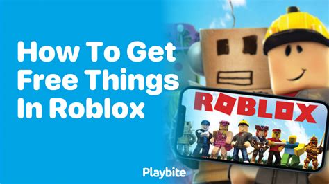 ways to get free items on roblox